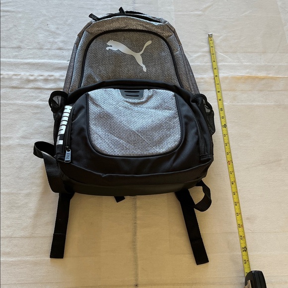 NWNT Puma Men's Black and Gray Backpack - Picture 4 of 5